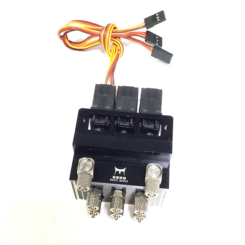 RC Model 3-way Hydraulic Directional Valve Model Excavator Hydraulic Valve Forklift Hydraulic Steering Valve Model