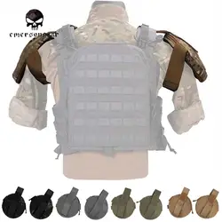 Emersongear Tactical Shoulder Armor Hunting AVS CPC Vest Accessories 1 Pair Shoulder Protector Armor Pouch EM7331