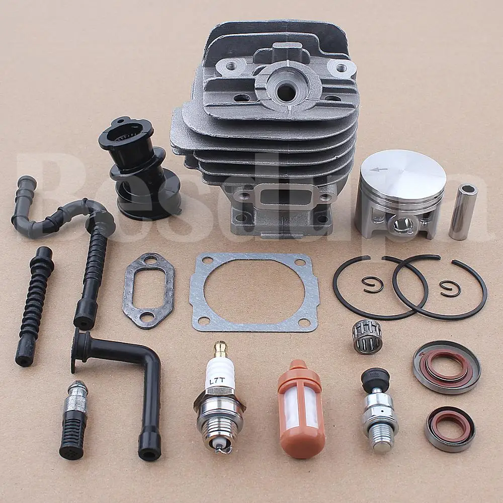 44 millimetri Cilindro Pistone Filtro Olio Combustibile Linea Seal Kit Per Stihl MS260 026 Motosega 1121 020 1203, 1121 358 7700 w Collettore di Aspirazione