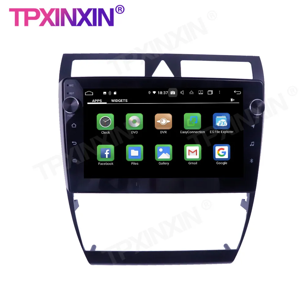 For Audi A6 1998-2006 Touch Screen 4+128G Android 13.0 GPS IPS Car Multimedia Tesla Player Headunit Audio Radio Navigtion Tape