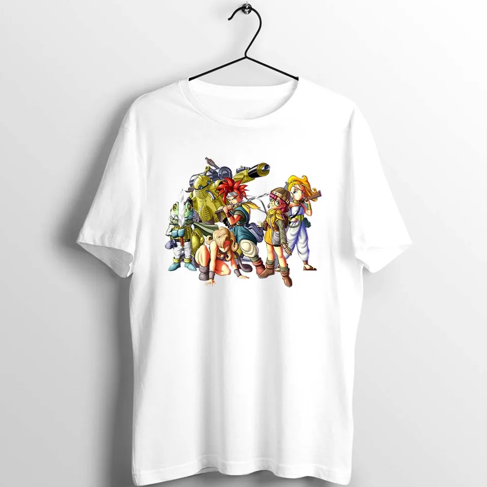 ユニセックス男性女性 Tシャツクロノトリガーアートワークアート