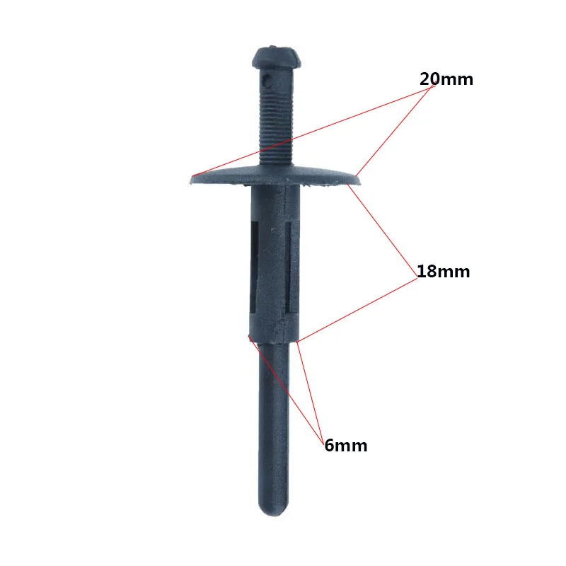 20Pcs Car Rivets Bumper Fender Plastic For BMW X1 E84 X3 F25 X5 E70 X6 E71 E72 7 Series Car Door Bumper Fixed Clip Car-styling