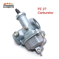 Carburetor PZ27 Enduro For Keihin 27mm 125 To 300cc Quad Go Kart Modified ATV Carbs Carburetors Spare Parts For Pit Bike 125
