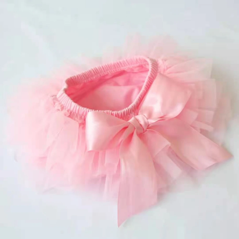 Baby Cotton Chiffon Ruffle Bloomers Cute Baby Diaper Cover Newborn Flower Shorts Toddler Fashion Summer Clothing