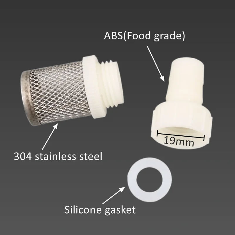 1~5Pcs  4~20mm Hose Filter Car Wash Tube Garden Irrigation Aquarium Filter Strainer Stainless Steel Mesh Filter