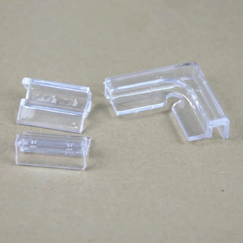 Aquarium glass protection Angle Aquarium Tank Glass Cover Acrylic Clip Strong Support Holder 5mm 6mm 10mm 12mm Glass  1 Pcs