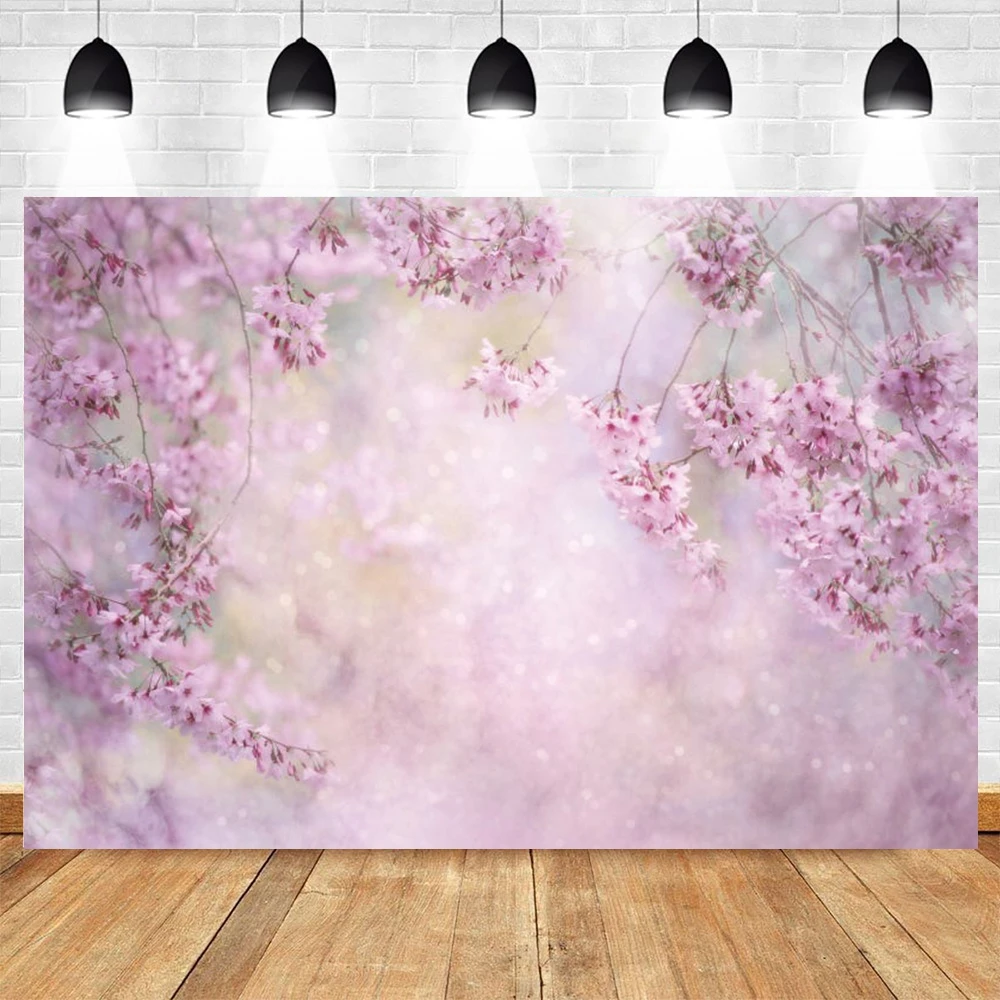 

Backdrop Photography Wedding Valentine's Day Spring Pink Flower Baby Birthday Interior Decor Photo Studio Background Photocall