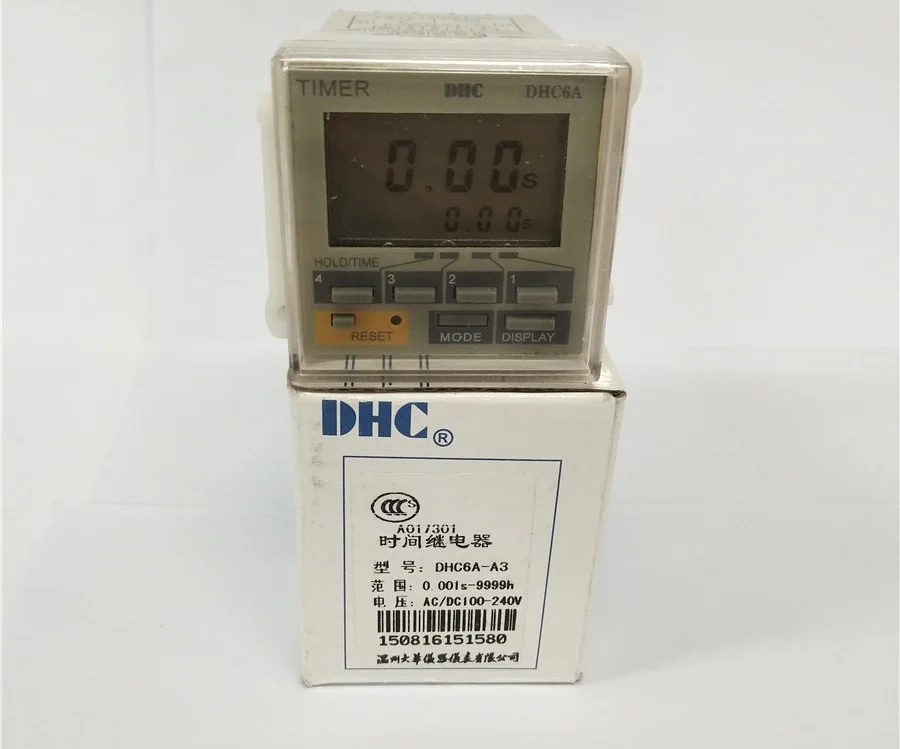 DHC  time relay DHC6A-A3 power failure to maintain the call to continue with LCD backlight with backlight