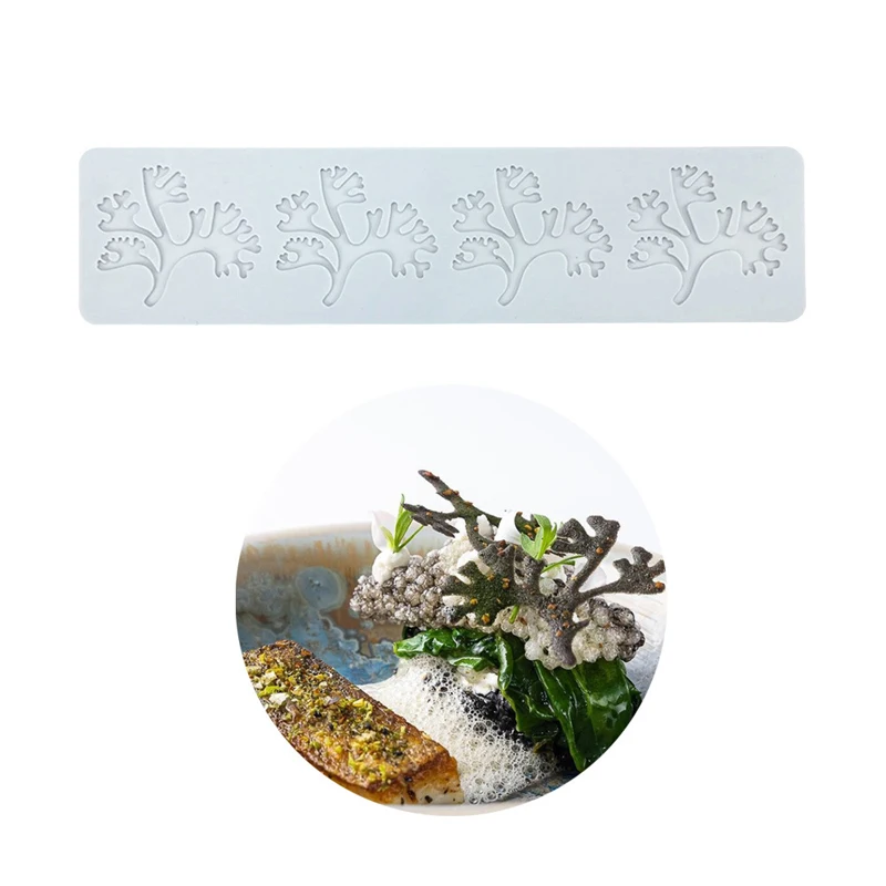 Meibum Branches Leaves Pattern Sugar Craft Silicone Pad Chocolate Lace Mat Bee Fish Bone Fondant Cake Mold Dessert Decorating