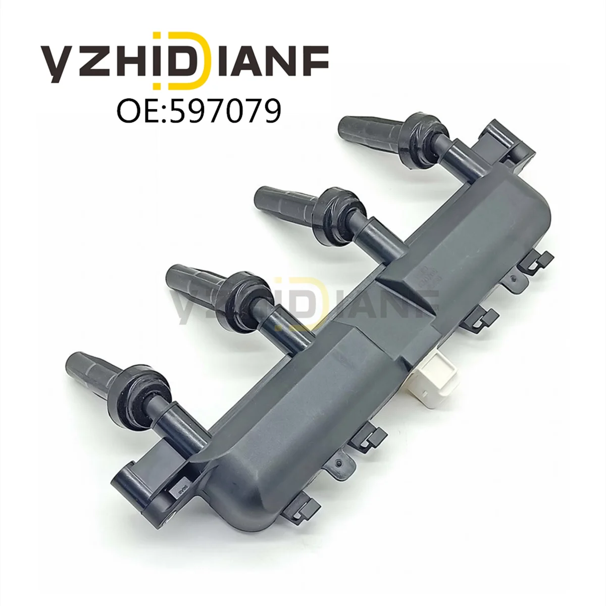 

1x FOR PEUGEO-T 206 1.1i / 1.4 1.4i 1.6 CASSETTE IGNITION COIL PACK GREY PLUG 597079 96358648 96358649 9635864980 CL111