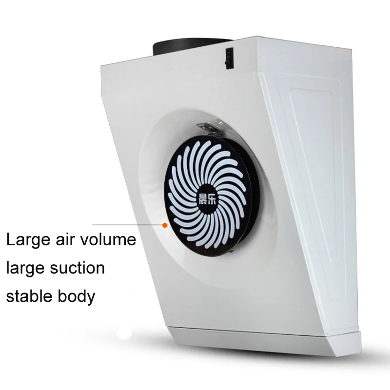Wall-mounted Exhaust Fan Grease Pump Kitchen Small Side Suction High Suction Easy Installation Range Hood Hoods Kitchen