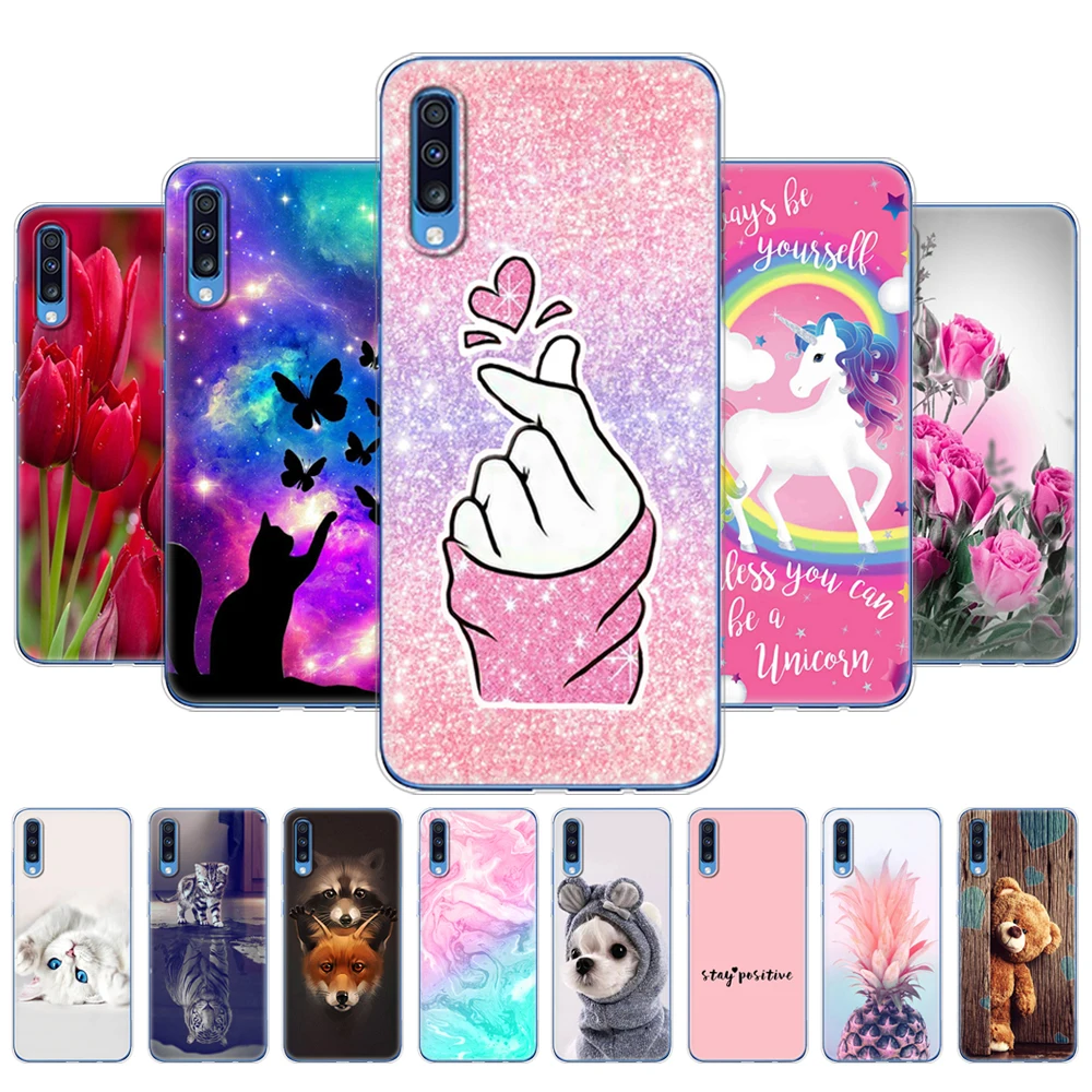 For Samsung A70 Case 2019 Silicon Soft TPU Back Phone Cover For Samsung Galaxy A70 Capa A 70 A705 A705F Protective Coque bumper