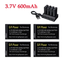 3.7V 600mah Lipo Drones Battery For Parrot MiniDrones Mambo Jumping Sumo&Rolling Spider 3.7V battery and charger