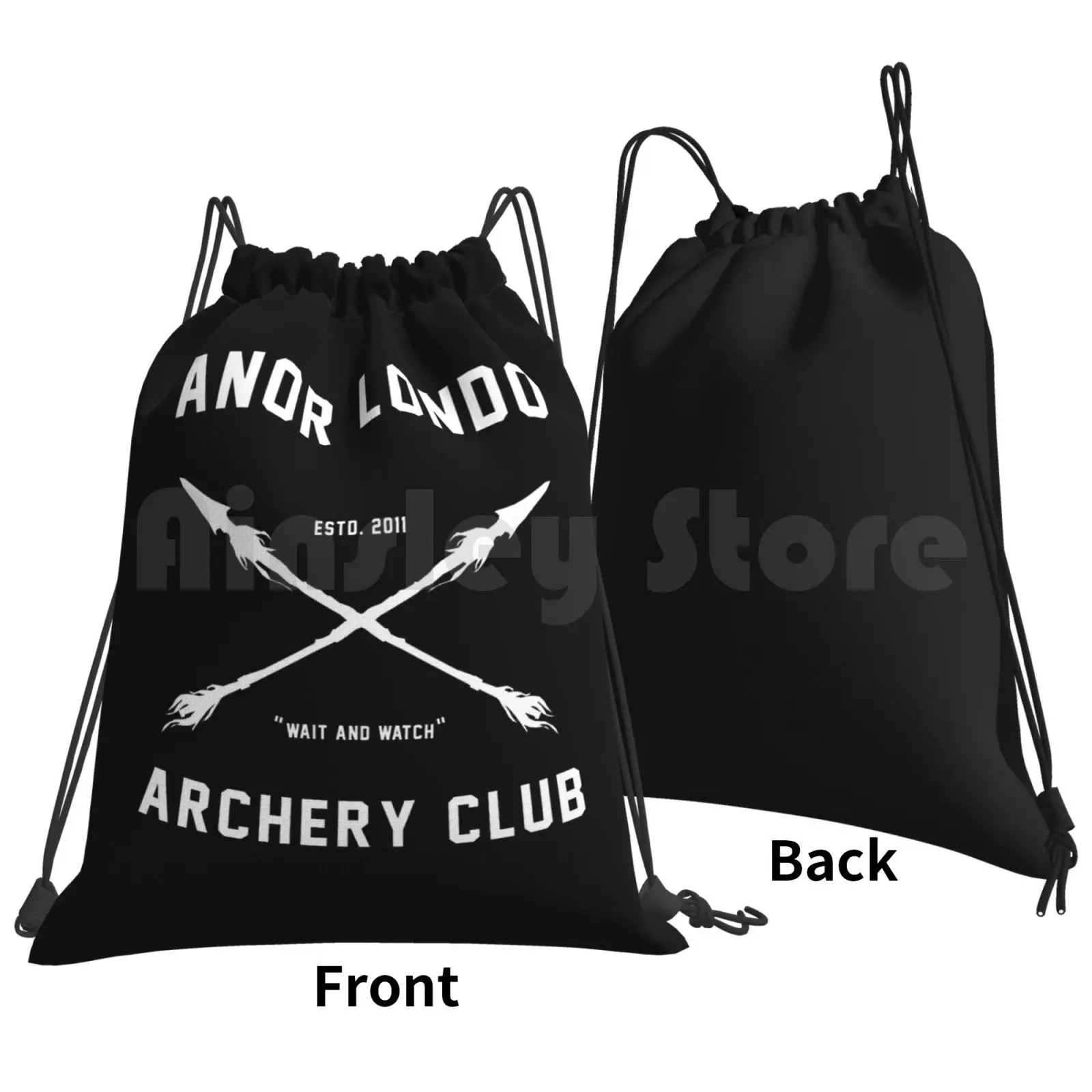 Anor Londo-Club Backpack Drawstring Bags Gym Bag Waterproof Dark Souls Dark Souls Game Gaming Games From Soft From