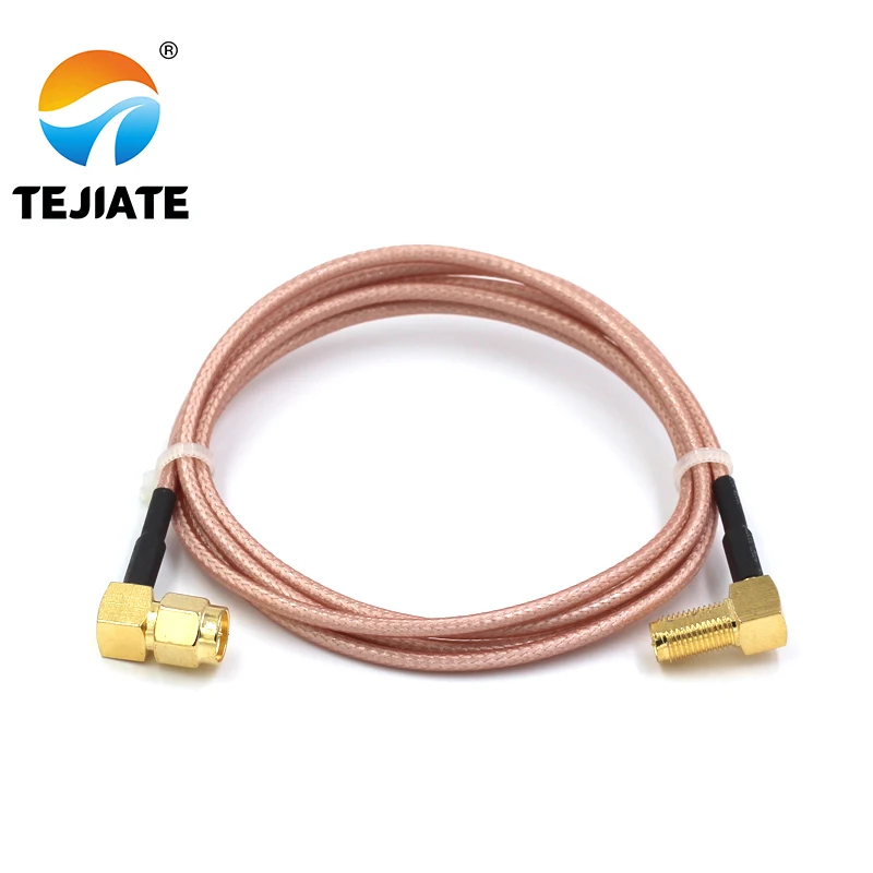 1 pz TEJIATE cavo adattatore SMA in RPSMA SMA-KW converti RPSMA-JW 8-90CM 1M 1.5M 2M lunghezza connettore RG316 filo