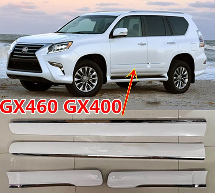 

RQXR Car body door plate strips protection for Lexus GX400 GX460 2010-2020