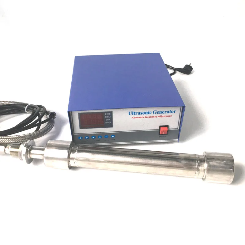 1500W Ultrasonic Tubular Transducer 25khz Ultrasonic Vibration Probe Sonicator