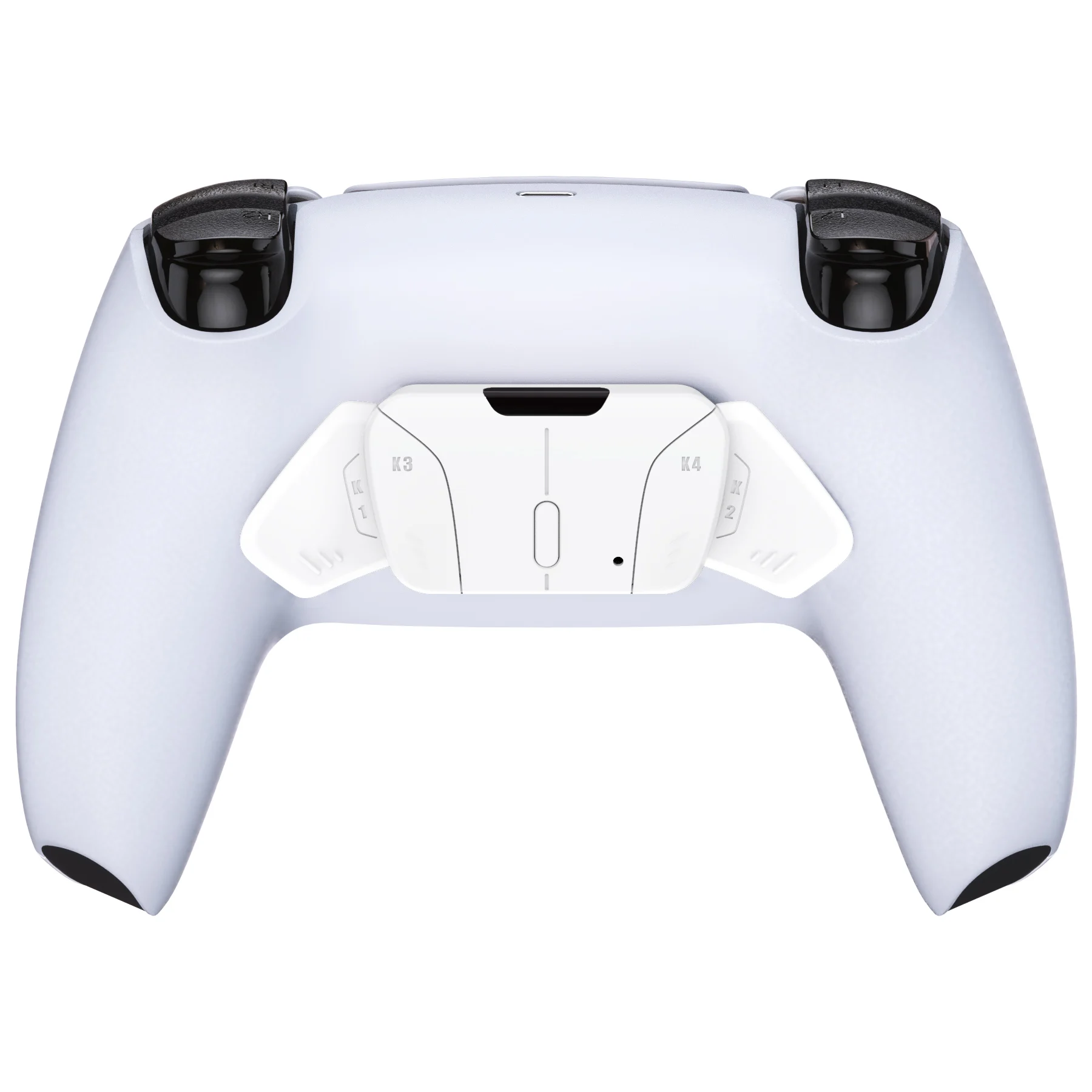 eXtremeRate Replacement Redesigned K1 K2 K3 K4 Back Buttons Housing Shell for ps5 Controller, RISE4 Remap Kit - 19 colors