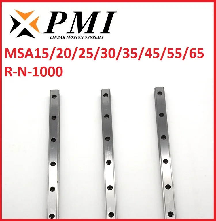 PMI brand MSA15/20/25/30/35/45/55/65R linear guide rail ONLY