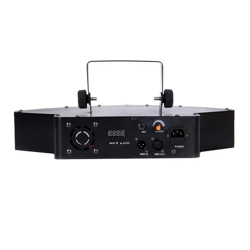 DMX LED Disco Beam Light 90-240V Eight Eyes Party Lights Professional 8 Lens Beam Stage Lighting Colorful Laser Projector