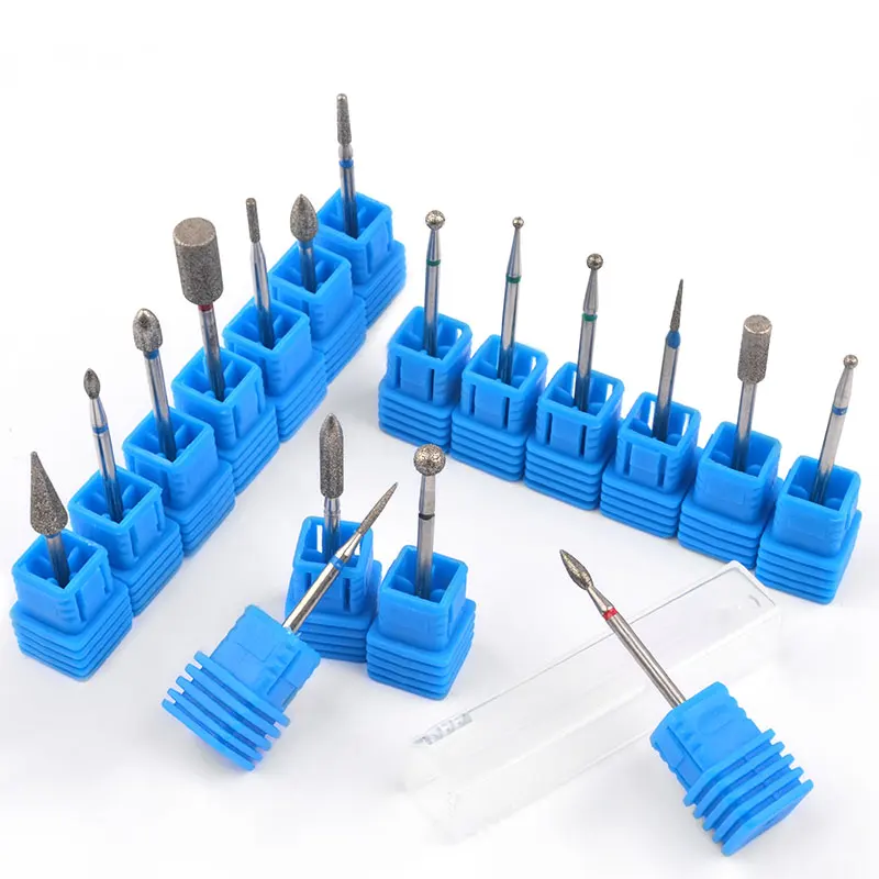 1pcs Nail Polishing Head Drill Bit Nozzle Cutter Rubber Silicone Polisher Grinding Head Electric Manicure Machin