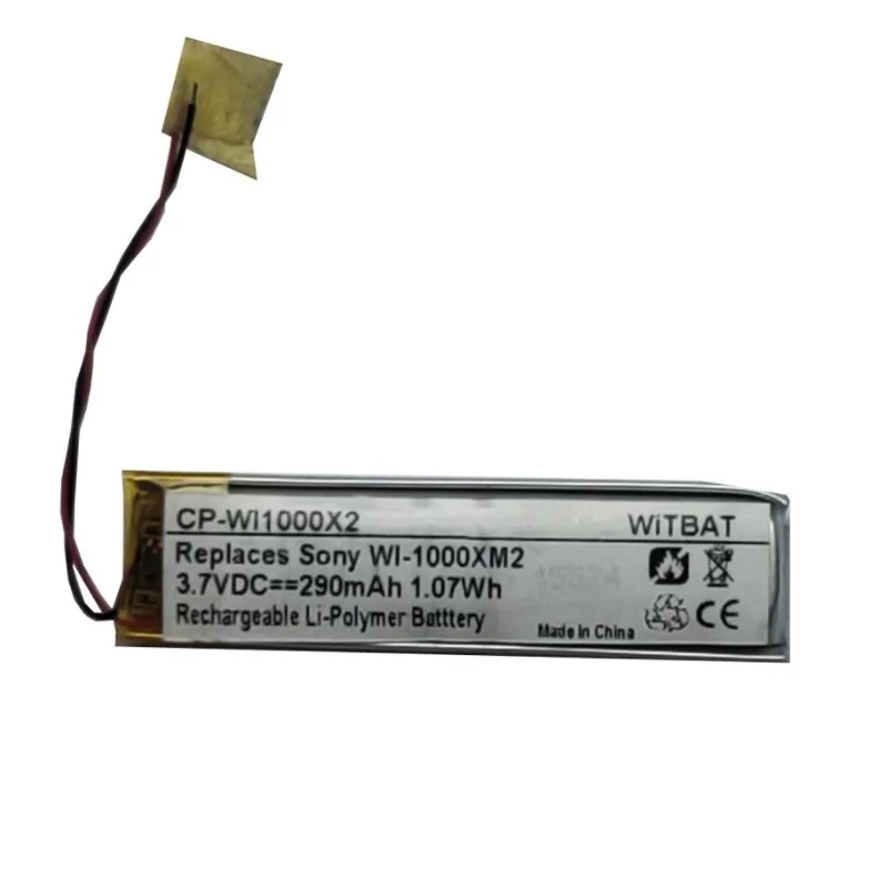 New Battery for Sony WI-1000X WI-1000XM2,WI-C400,WI-C300,WI-SP500,WI-C600N,WI-H700 Headset 3.7V