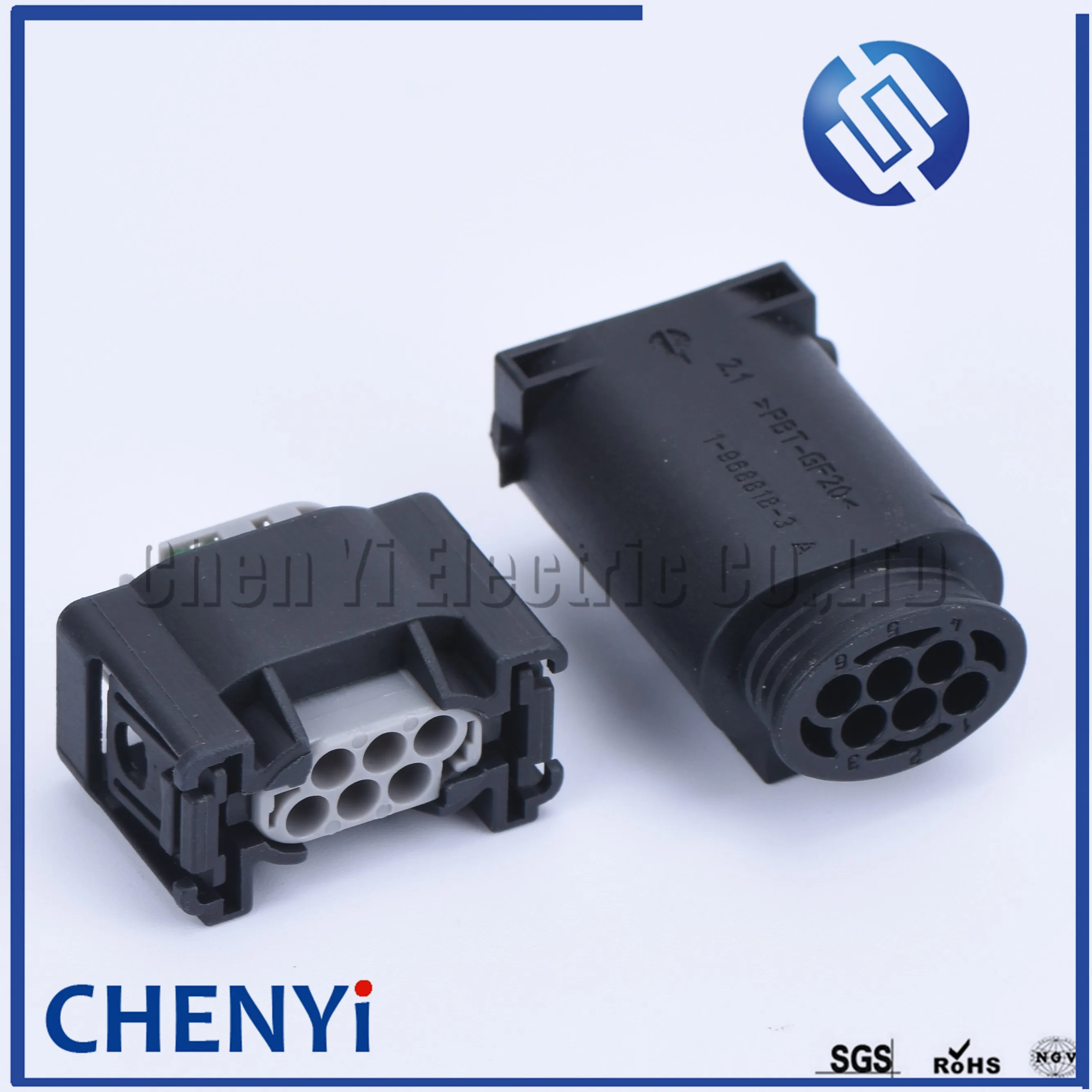 6 Pin female or male 0.6 mm car Accelerator Pedal Connector plug 2-967616-1 7M0973119 Throttle Valve Sensor plug 1-967587-3