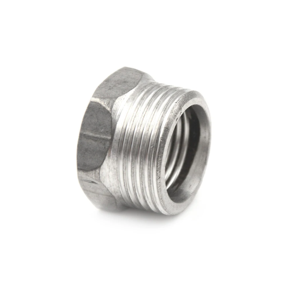 1Pc 3/4 "Man X 1/2" Rvs Binnendraad Reducer Bus Montage Ss 304 Npt