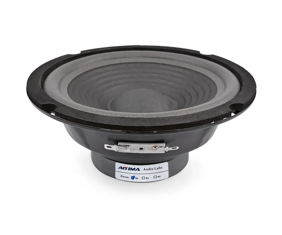 AIYIMA 1 Stück 150W 6,5 Zoll Mittelton-Basslautsprecher 4 8 Ohm Mitteltonlautsprecher Verstärker Sound Woofer Lautsprecher für Heimkino – Detail 8
