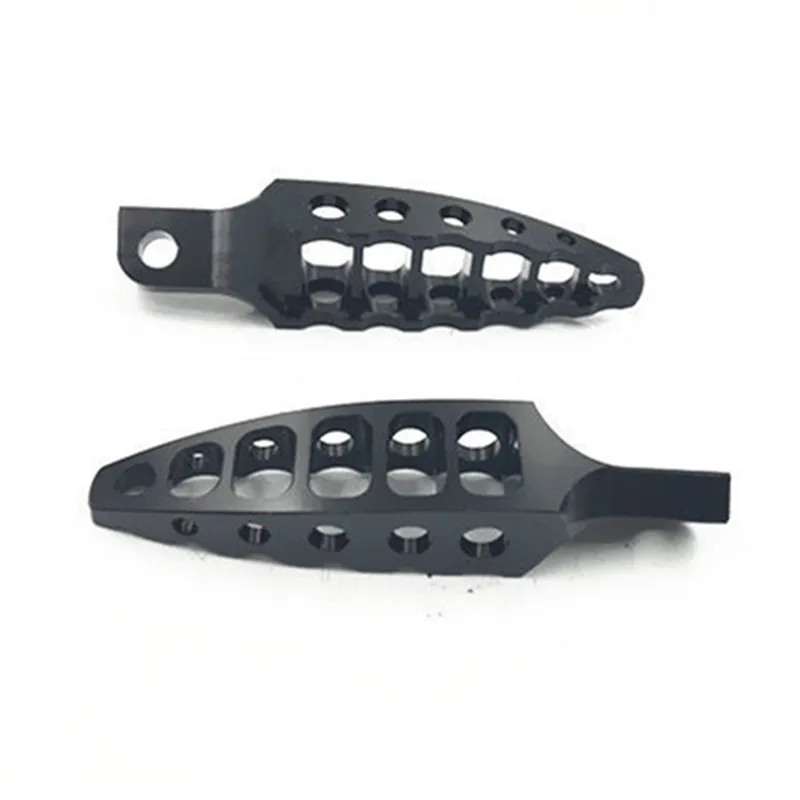 

Motorcycle Black Degrees Male-Mount Footrests Foot Pegs For Harley Dyna Electra Glide Fatboy FLHR Touring