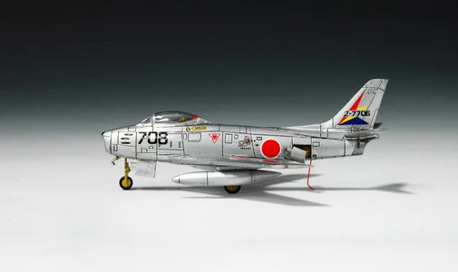 1:144 North American F-86 Saber F-40 Jet Fighter Aircraft Plastic Assembly Model