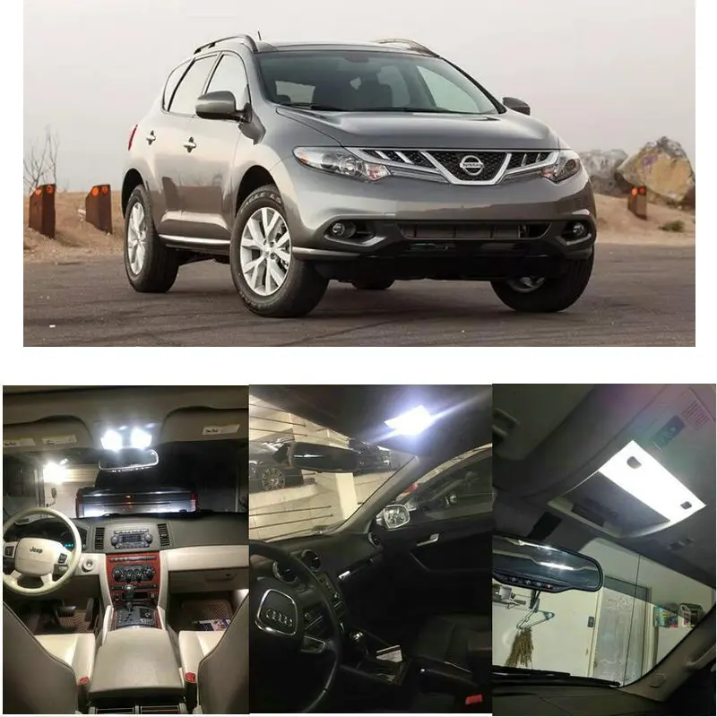 

Interior Led lights For 2014 Nissan Armada Murano NV1500-3500 Pathfinder Quest Rogue Titan Versa