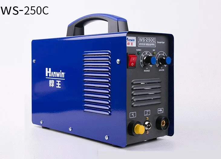 TIG welding machine stainless steel welding machine single / dual-use welding king WS250c household 220v electric welding machin