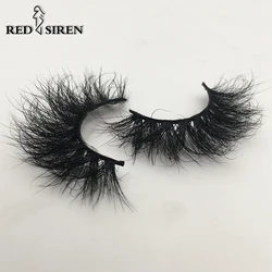 ROT SIRENE Flauschigen Wimpern 10mm-18mm 3d Nerz Wimpern Handgemachte Weiche Volumen Natürliche Wimpern maquillaje Lash Anbieter falsche Wimpern