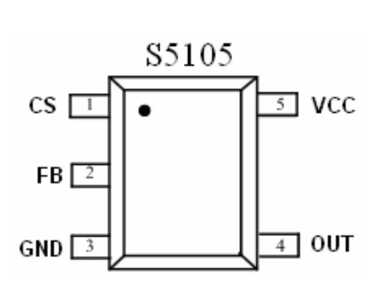 S5105A MARKING:2AA** non isolated LED Driver IC  adopts the patented zero current detection method and the critical quasi resona