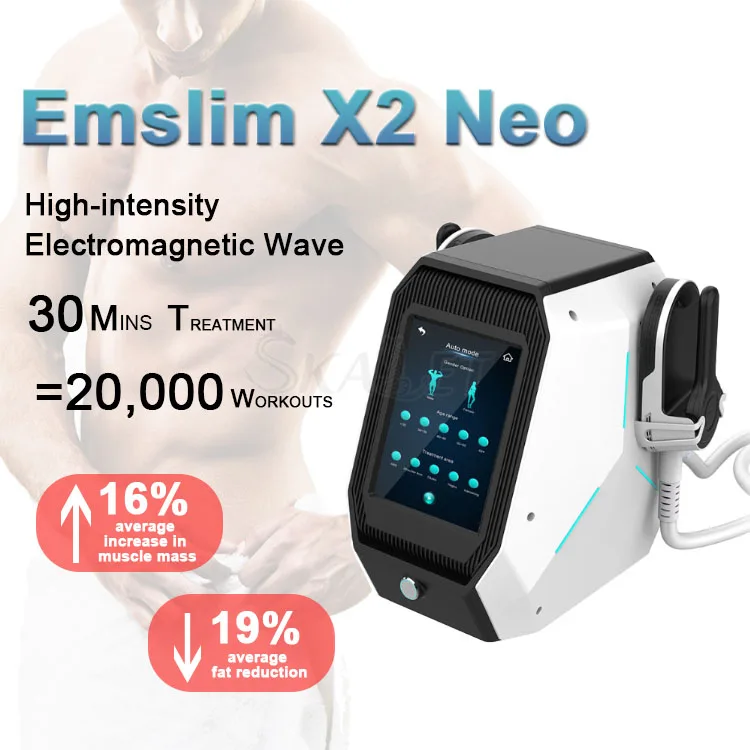 Portable EMS Build Muscle Stimulator Emslim Neo RF HIEMT Body Shape Contouring Machine