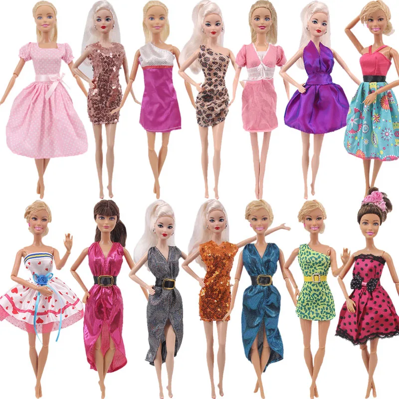 Barbies Skirt A Variety Of Styles Of Evening Dress Bag Hip Princess Skirt,Accessories Clothes For Barbies Doll,Barbies Dress