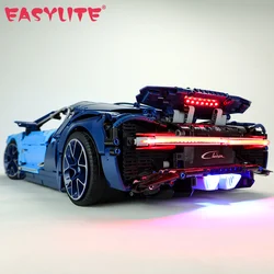 EASYLITE LED Light Set For 42083 Bugatti Chiron Car Toys Bricks Lighting Kit Car No Model Set