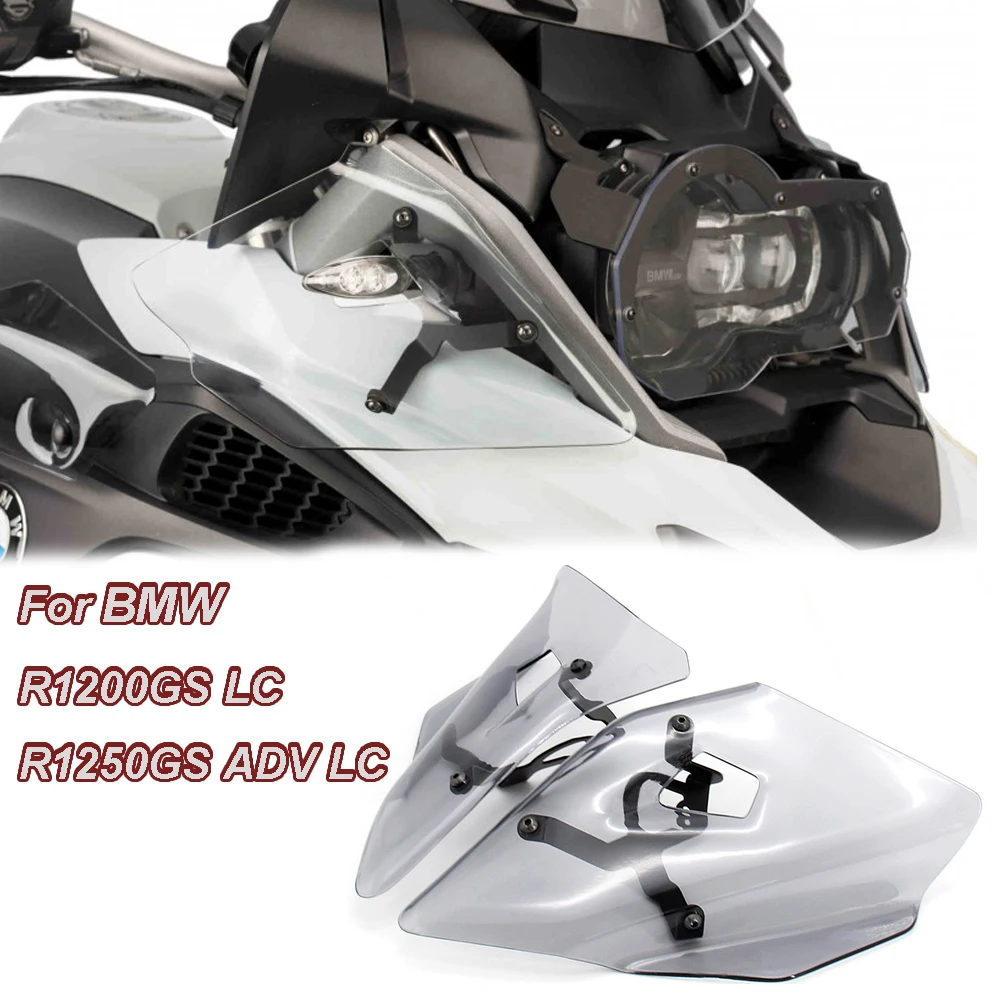 Motorcycle For BMW R1200GS LC R1250GS LC Adventure ADV F850GS ADV Throughout the year turn signal deflector PC material windshie