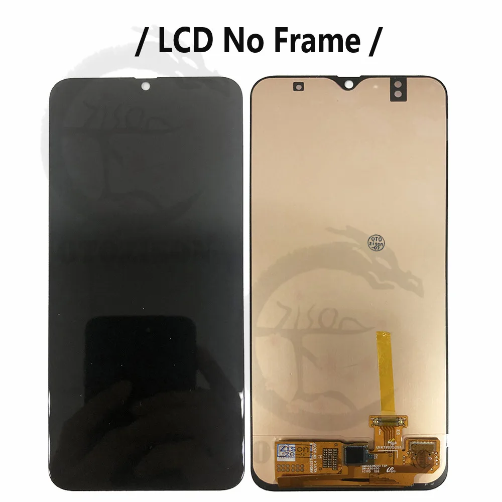 Super AMOLED LCD With Frame For Samsung Galaxy A30 LCD A305 Display SM-A305F/DS A305FN Screen Touch Display Digitizer Assembly