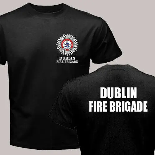 Dublin Fire Brigade Irish Firefighter Fire Department T-shirt