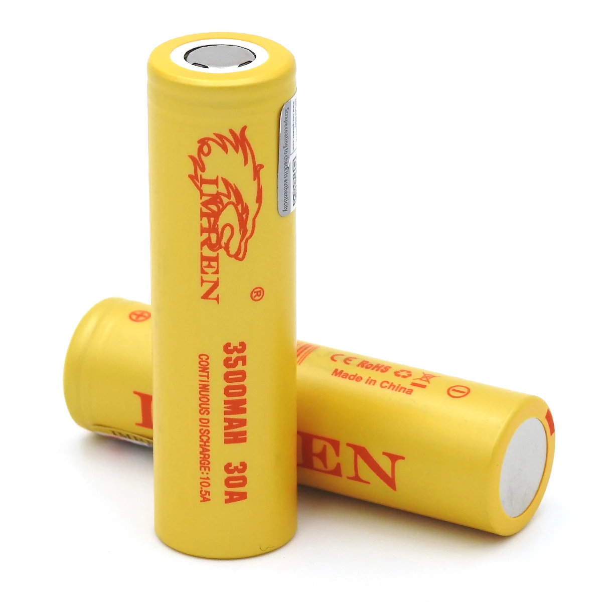 100% oryginalny IMREN Li-ion 30A 3.7V 3500mAh 30A rozładowywanie akumulatorów do 18650 baterii/UAV