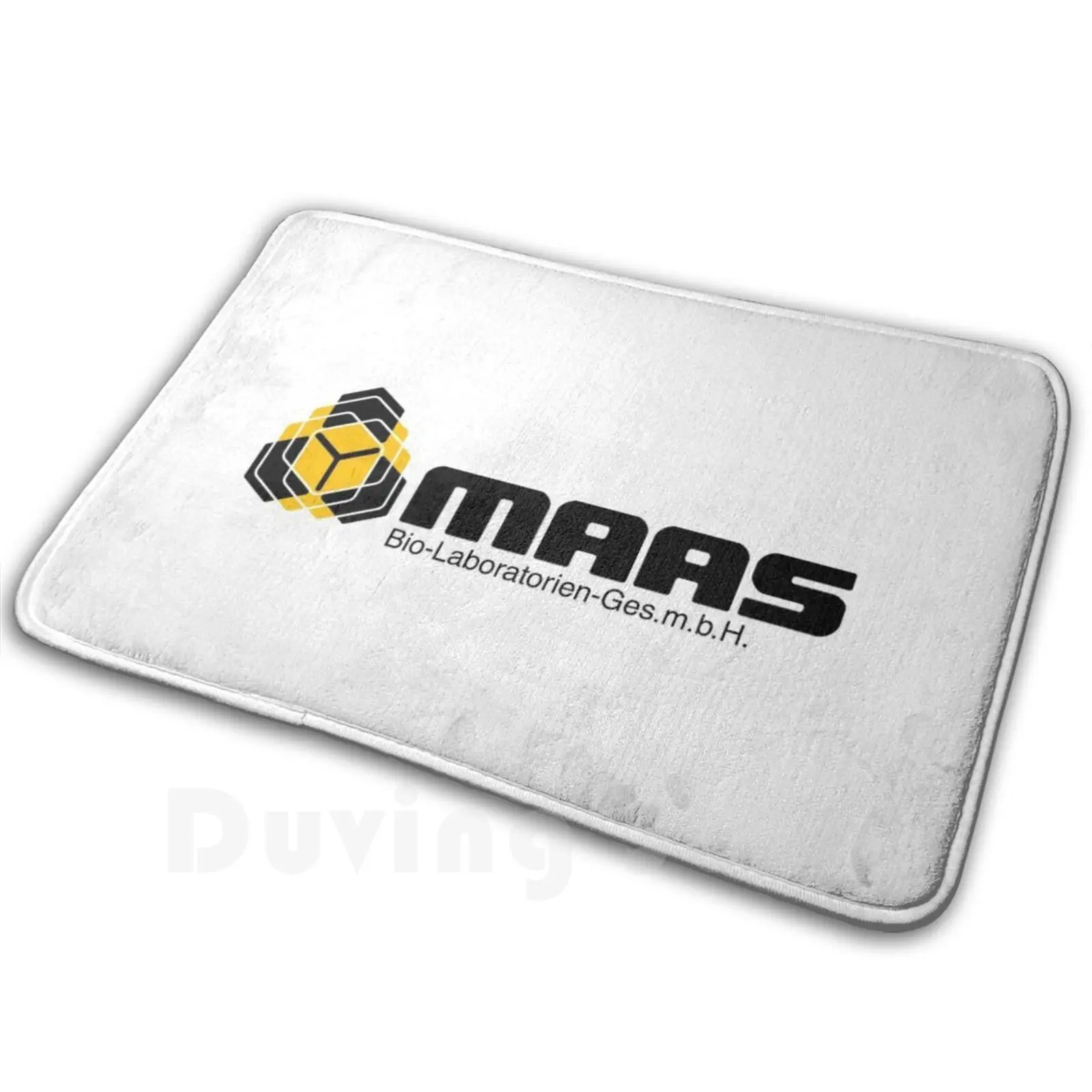 Maas Biolabs ( Neuromancer ) Soft Non-Slip Mat Rug Carpet Cushion Neuromancer Hacker Cyberspace Electronics Logo Matrix