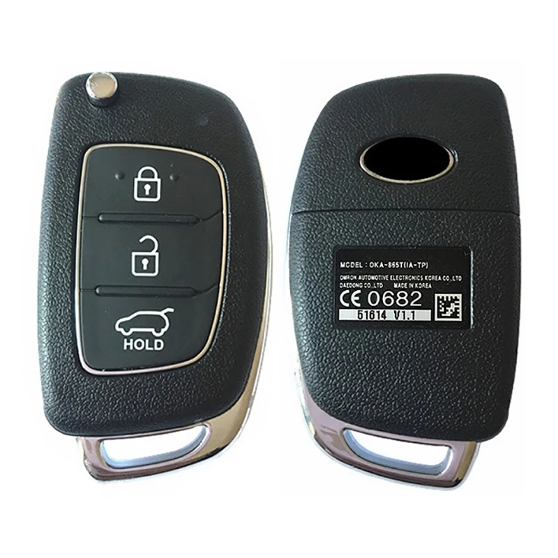 CN020076 Original Remote Flip Key For Hyundai I10 I20 I30 FCCID 95430-B9100 OKA-865T(IA-TP) 433Mhz