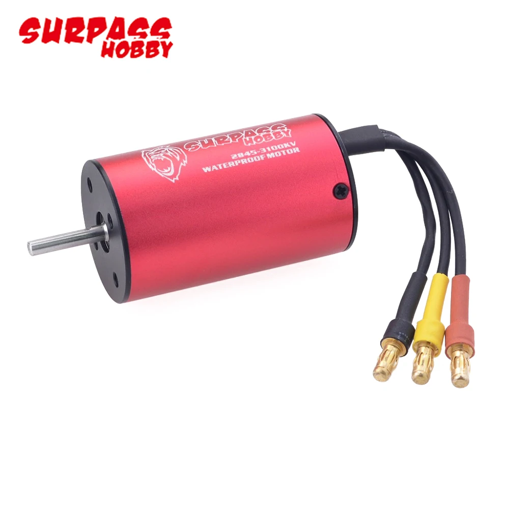 Surpass Hobby wodoodporny 2845 2600/2800/3100KV bezszczotkowy silnik i 35A ESC S0600P 6KG serwomechanizm cyfrowy do HSP 1/12 RC Car Truck