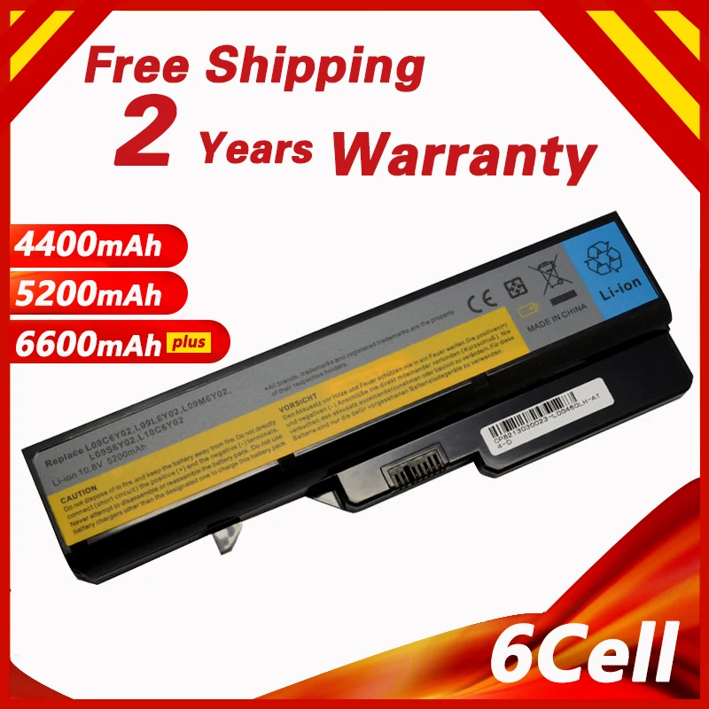 Golooloo NEW Laptop Battery L09M6Y02 L10M6F21 L09S6Y02 L09L6Y02 For Lenovo G460 G465 G470 G475 G560 G565 G570 G575 G770 Z460