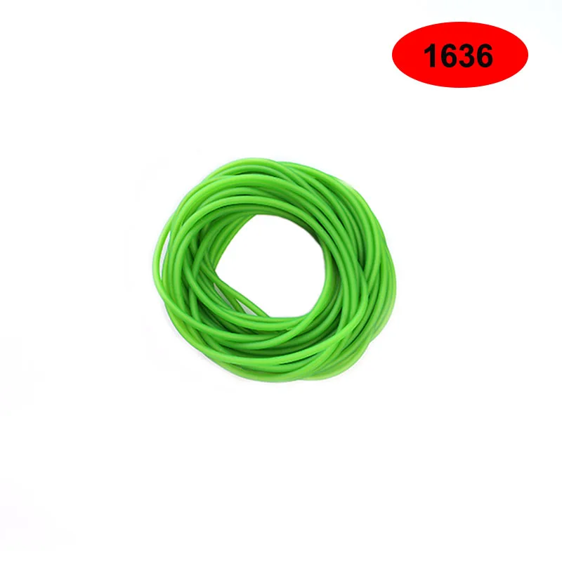 10m Fluorescent Green Slingshot Rubber Tube 1842 2040 1745 1636 2050 Bow Rubber Band For Slingshot Hunting Shooting Catapult