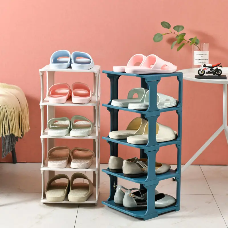 New Standing Shoe Cabinet Hallway Entryway Shoe Organizer Shelf Home Furniture Storage Closet Corner Vertical Modular Shoe Rack