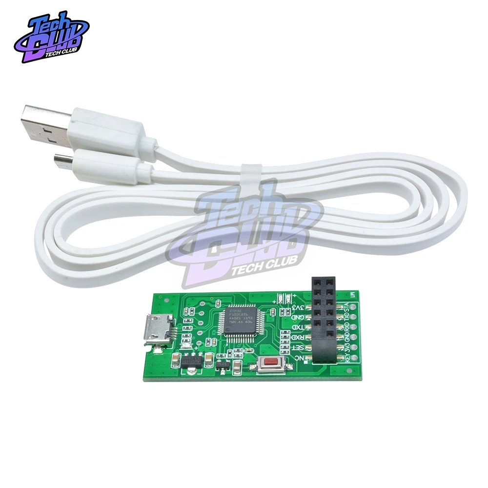 HC-USB-T USB to TTL USB To Serial Port Module AT Command Setting Line TTL Adapter Board For HC-05 HC-06 HC-02 with Cable