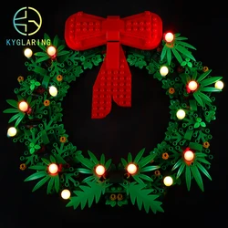 Kyglaring Led Lighting Set DIY Toys (Classic Version) for 40426 Christmas Wreath Blocks Building (Only Light Kit Included)